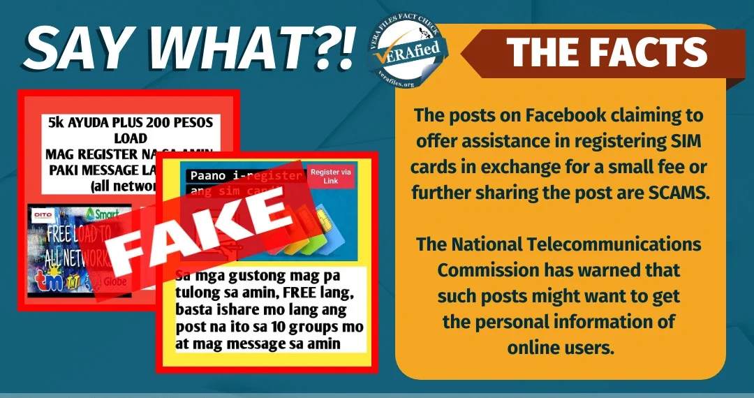Warning sign showing how to avoid fake TNT SIM registration links and phishing scams