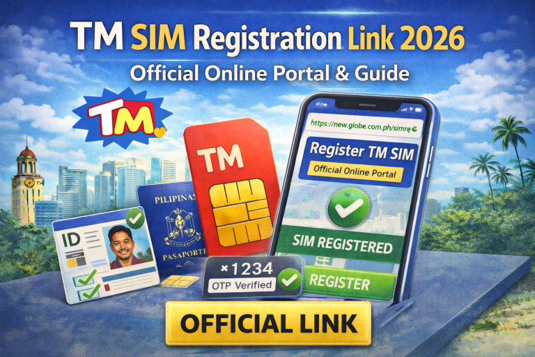 TM SIM Registration Link 2026 – Official Online Portal & Complete Guide