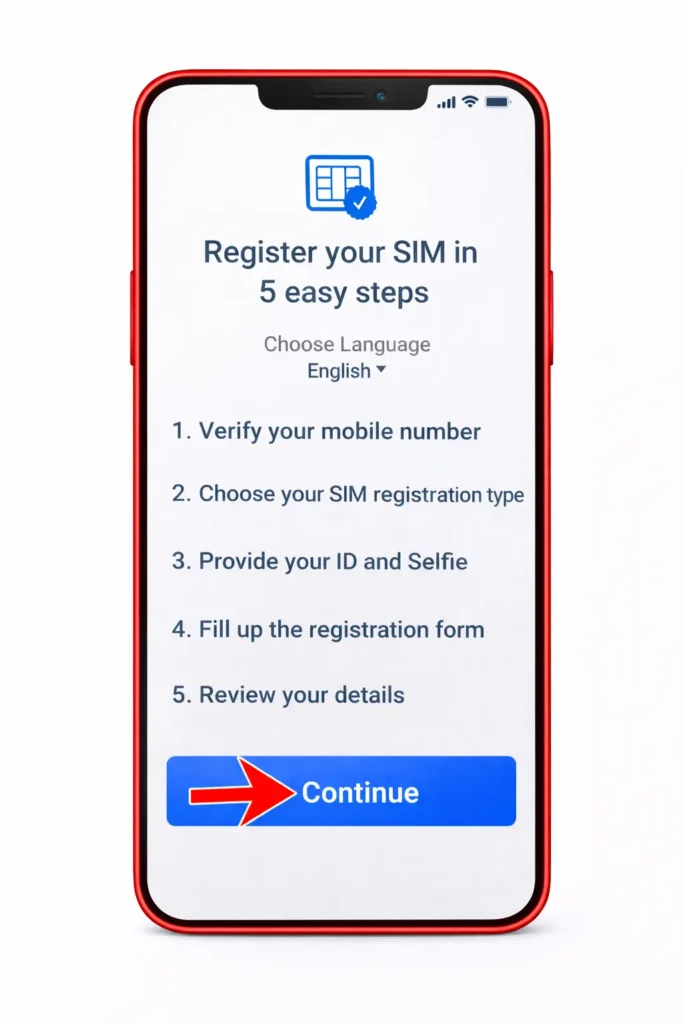 Register your TNT sim in 5 easy steps